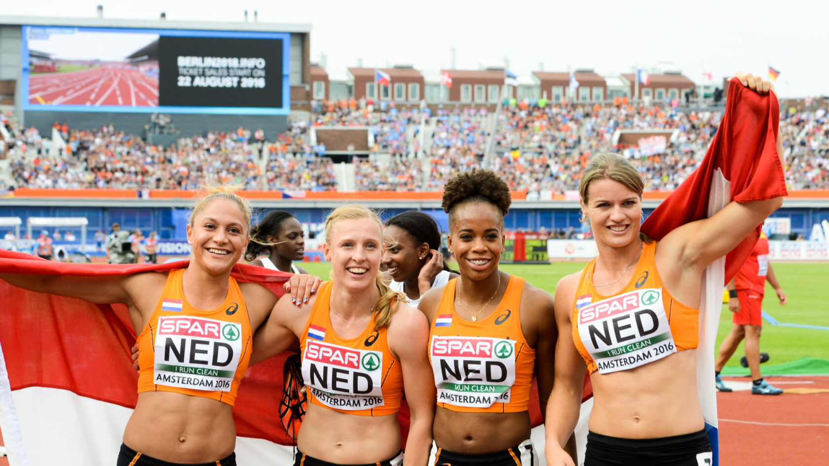 WK Londen, even voorstellen: De estafetteploegen!