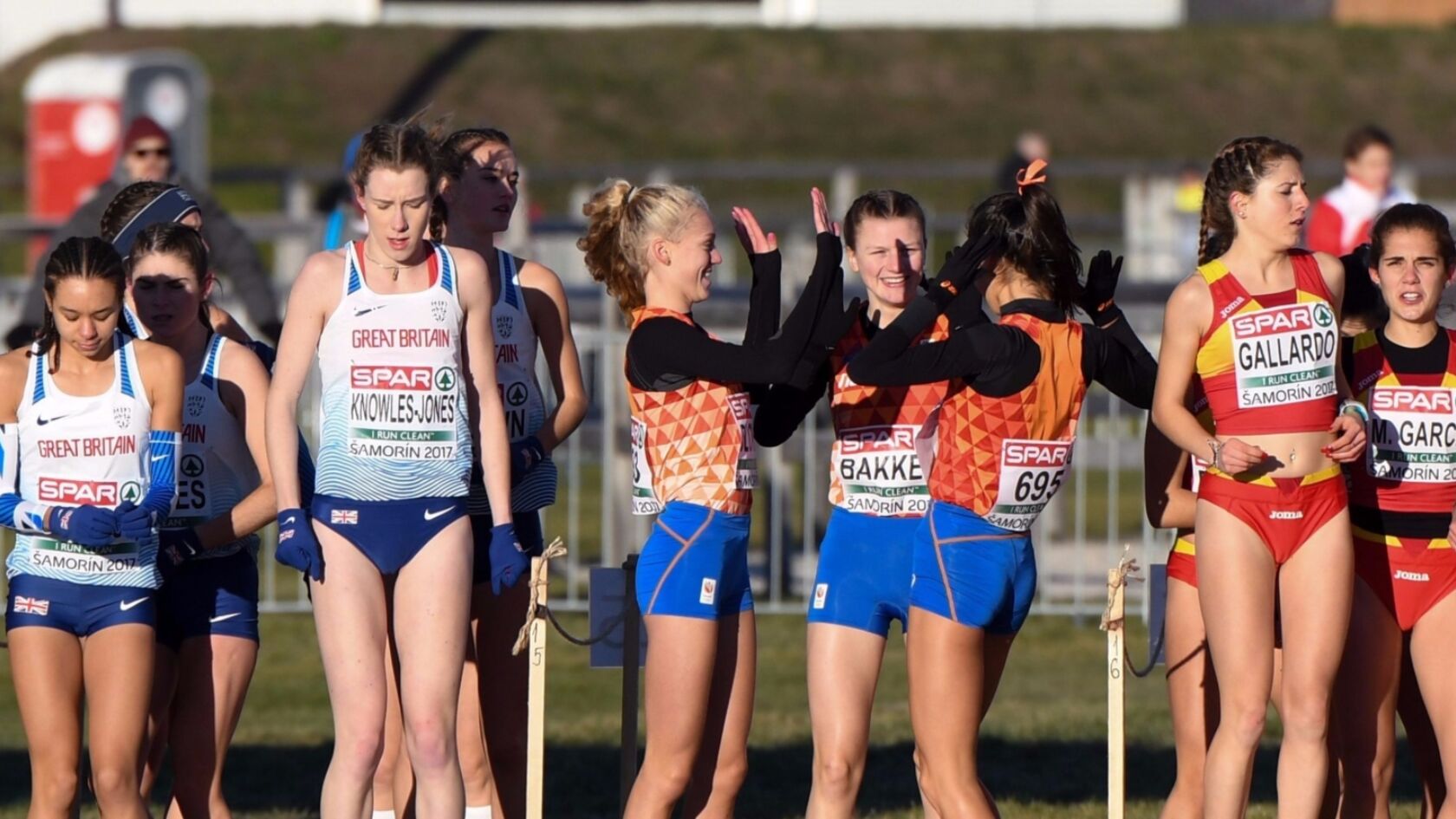 Mooie resultaten tijdens de EK Cross in Samorin