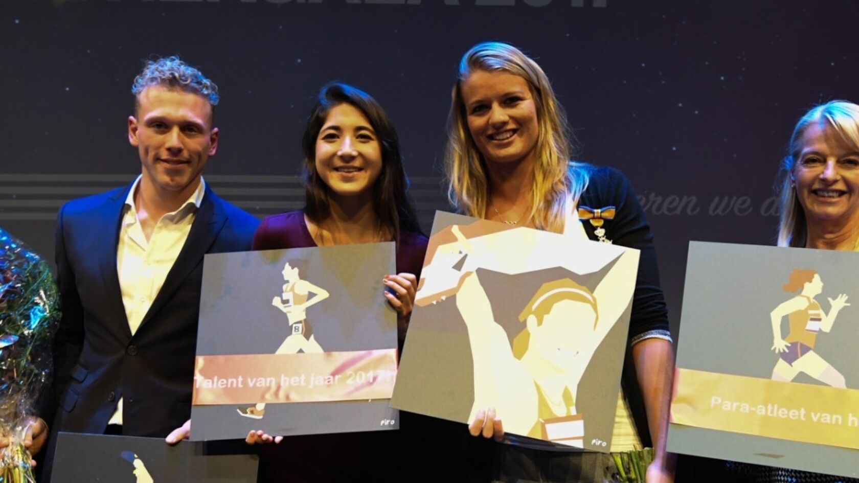 De vier Atleten van het Jaar 2017 zijn bekend