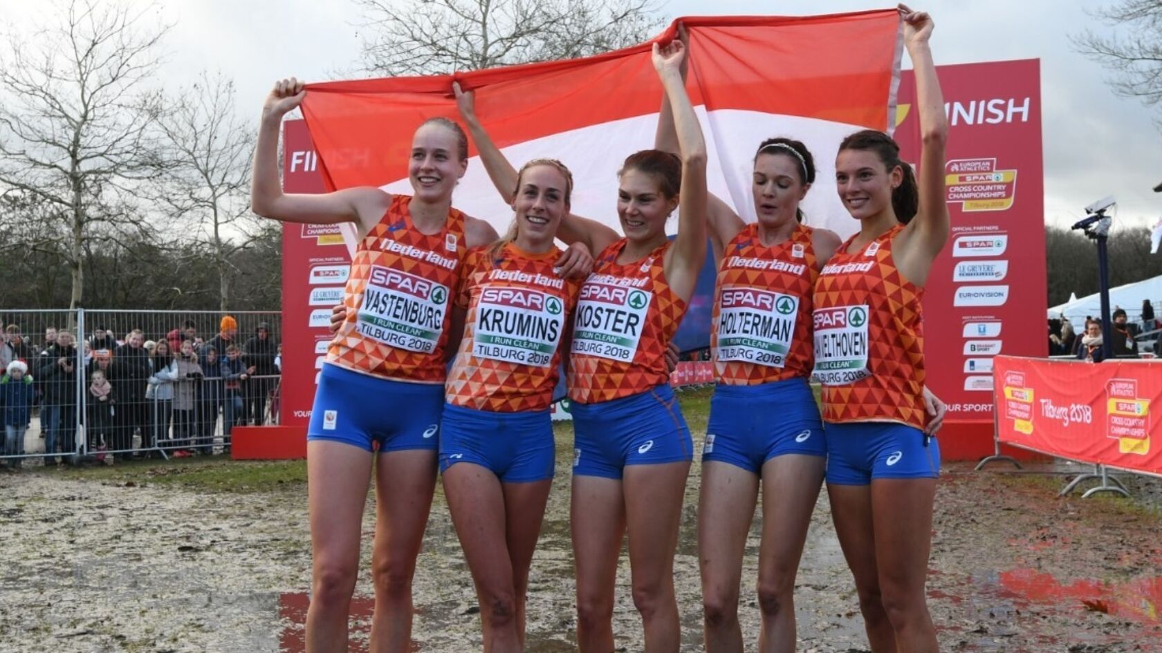 Goud voor het Nederlandse vrouwenteam