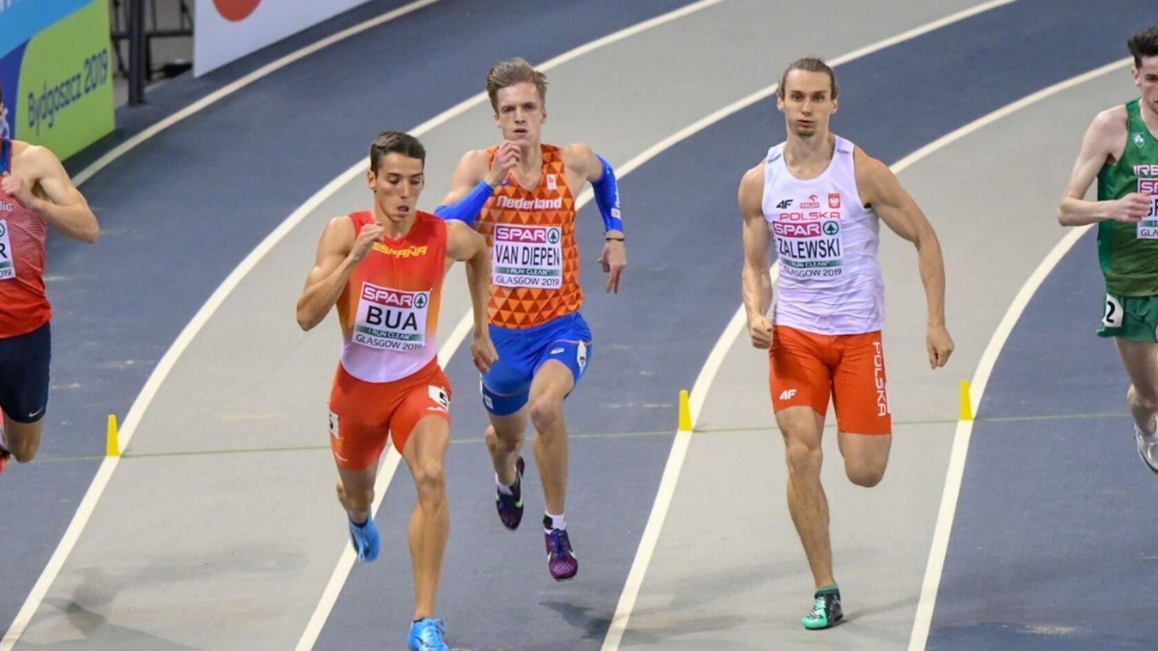 EK indoor dag 1 avond: De Witte & Van Diepen door naar finale 400 meter