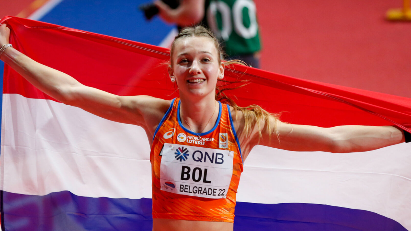 WK indoor dag 2: Femke Bol snelt overtuigend naar zilver