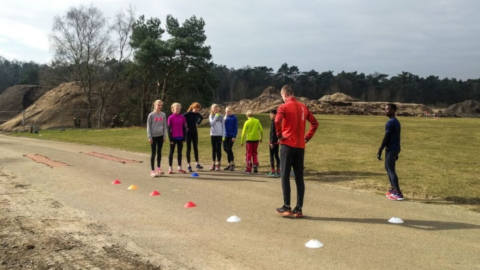 Clinic voor de winnaars van het Nationaal crosscircuit