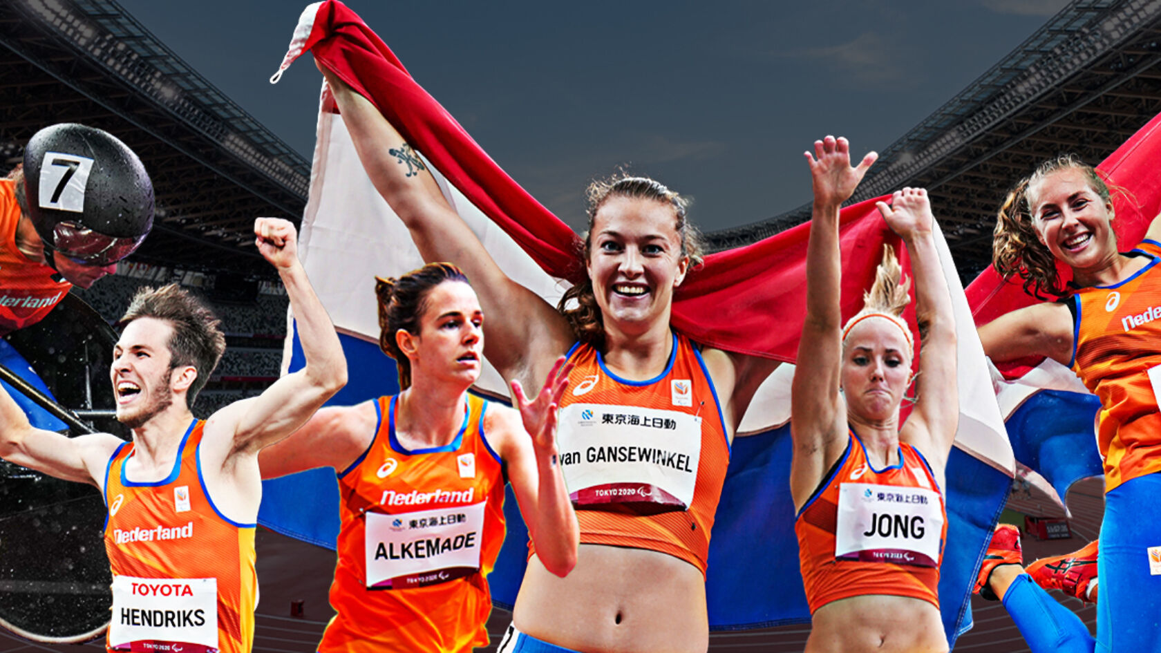 De paralympische atletiekmedailles in beeld