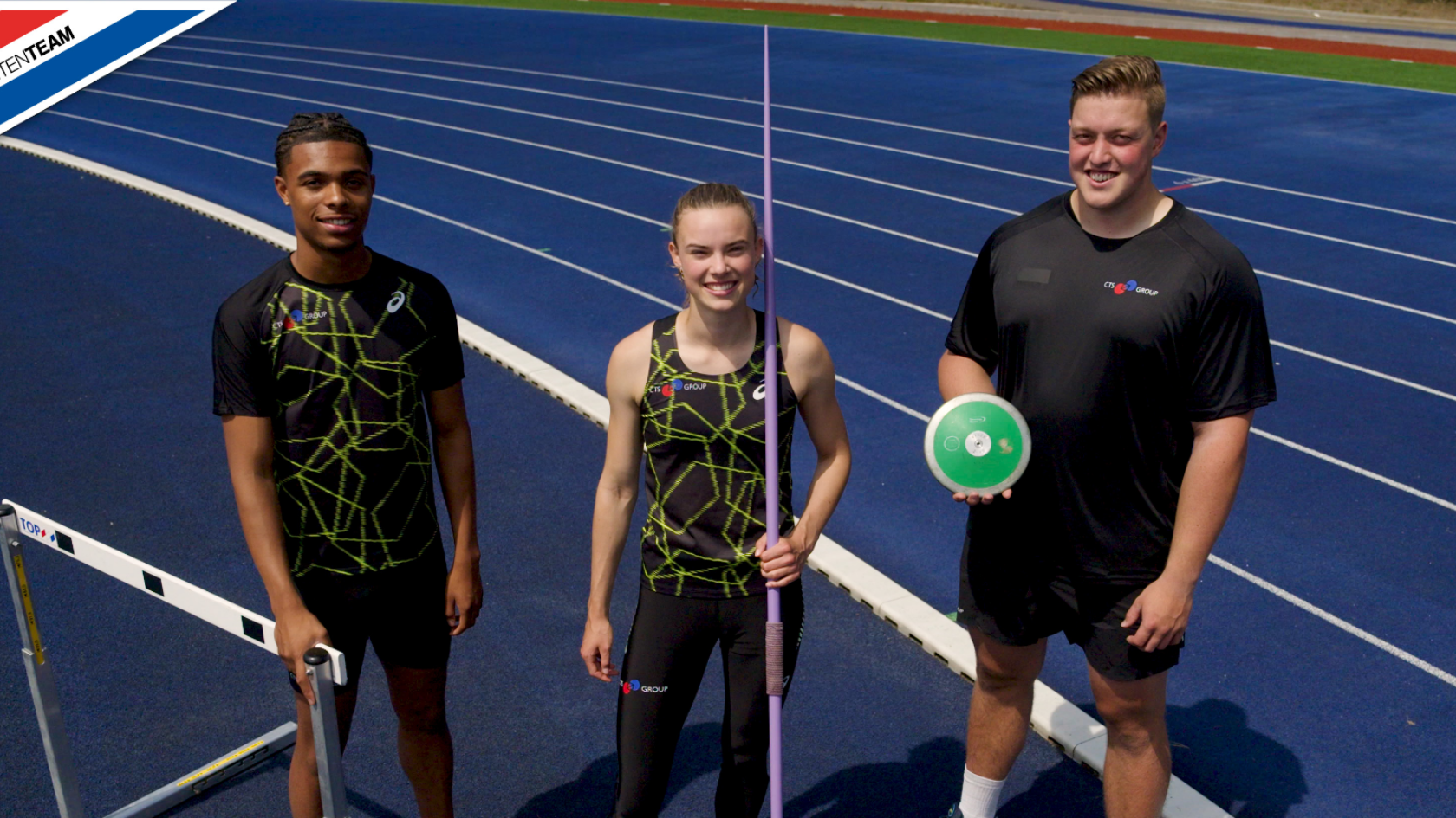 Atletiekunie presenteert het CTS GROUP Talententeam 2022