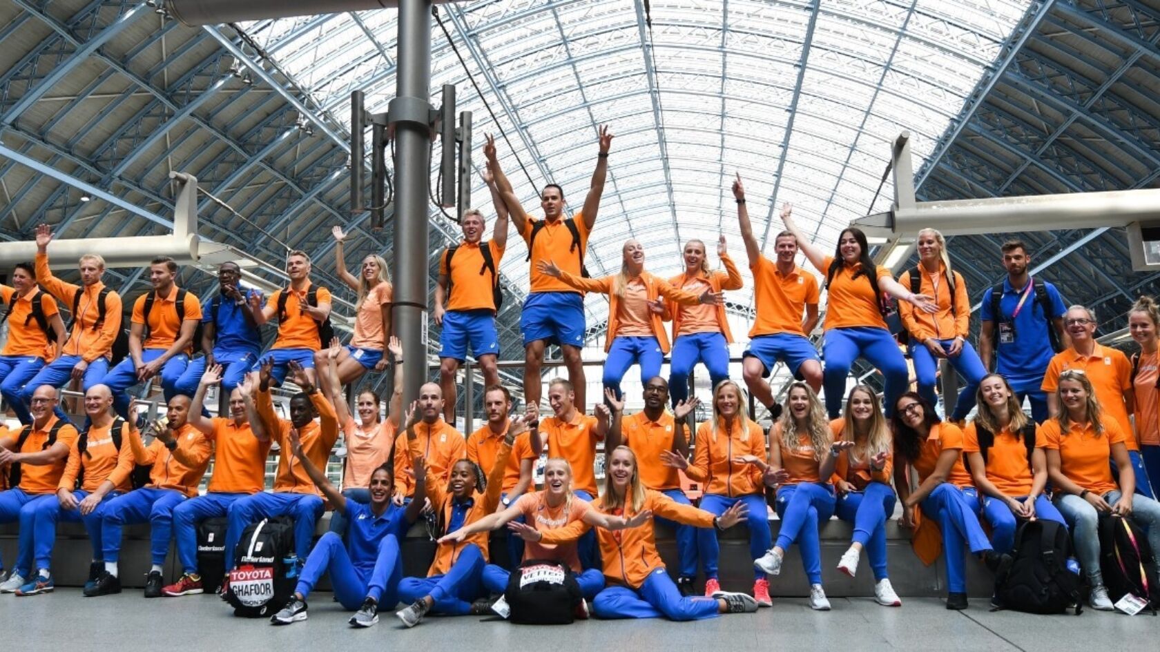Limietenregen Nederlands Team EK Atletiek Berlijn