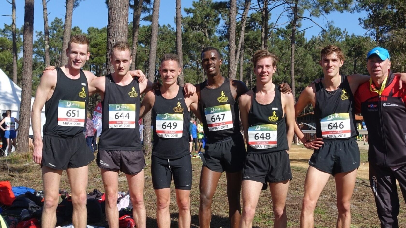Cifla eindigt in top 10 bij de European Cup Cross voor Clubteams