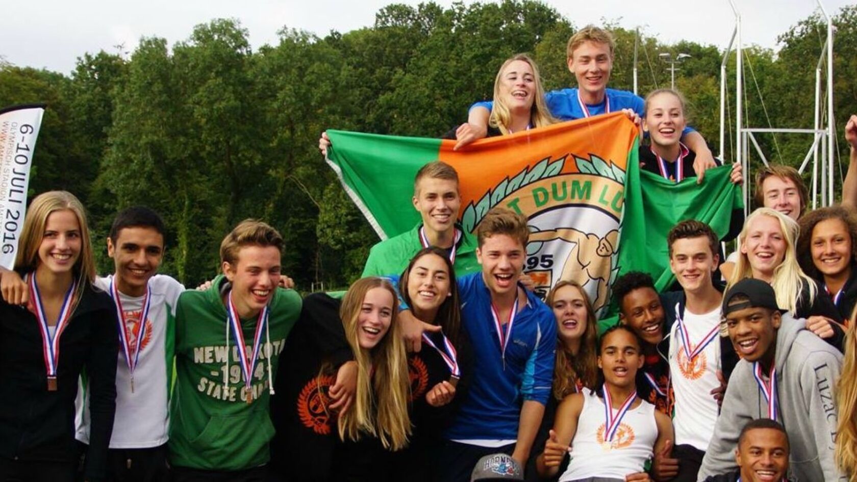 Jongens PAC en meisjes Leiden Atletiek Nederlands Kampioen
