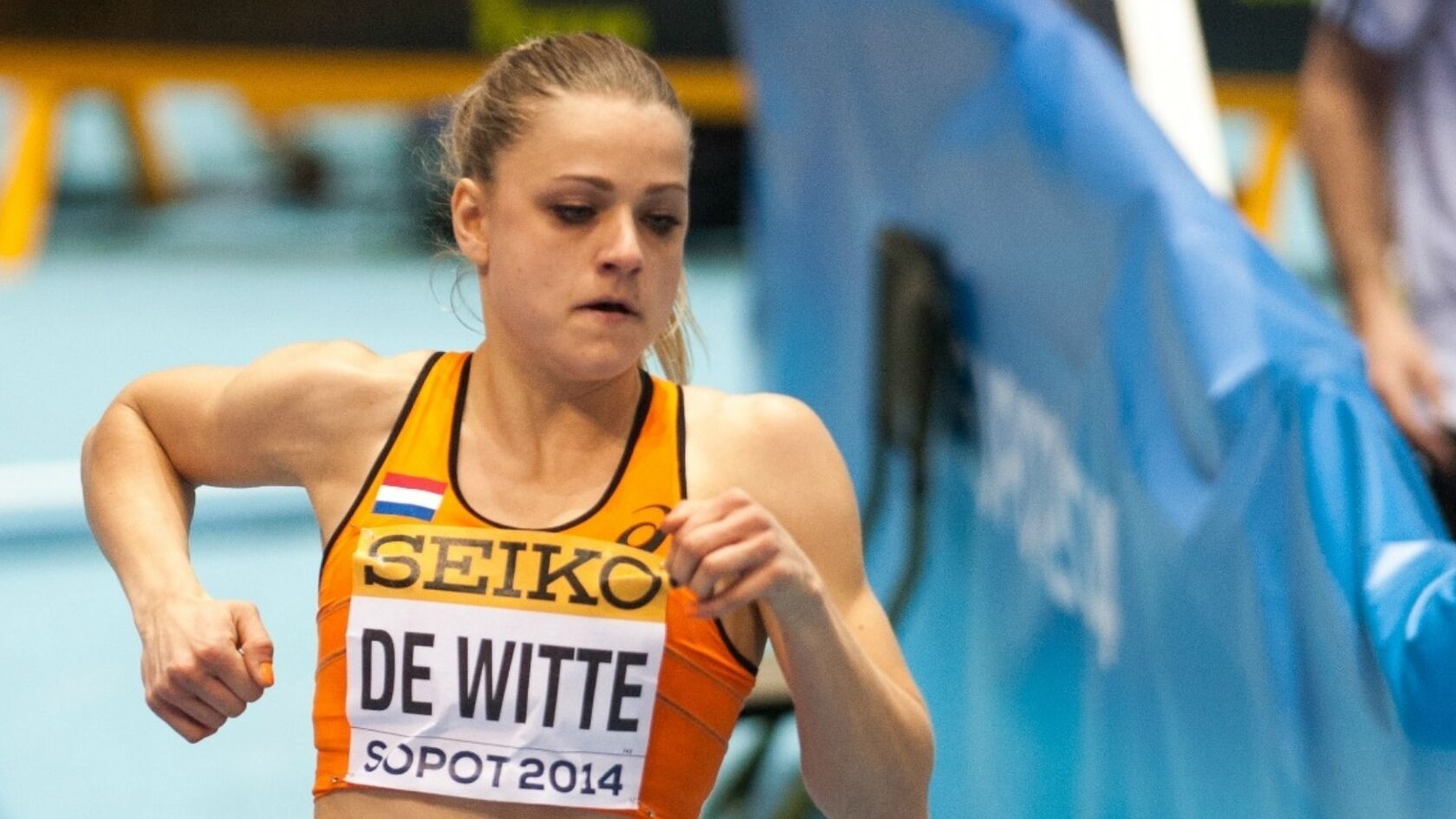 Lisanne de Witte wint 400 meter in Stockholm