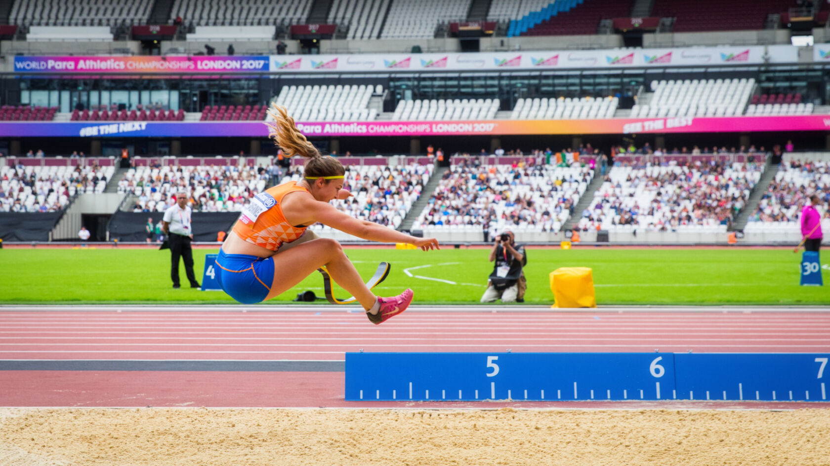 Dag 2 WK-Para Atletiek: Opnieuw WK-zilver voor Van Gansewinkel