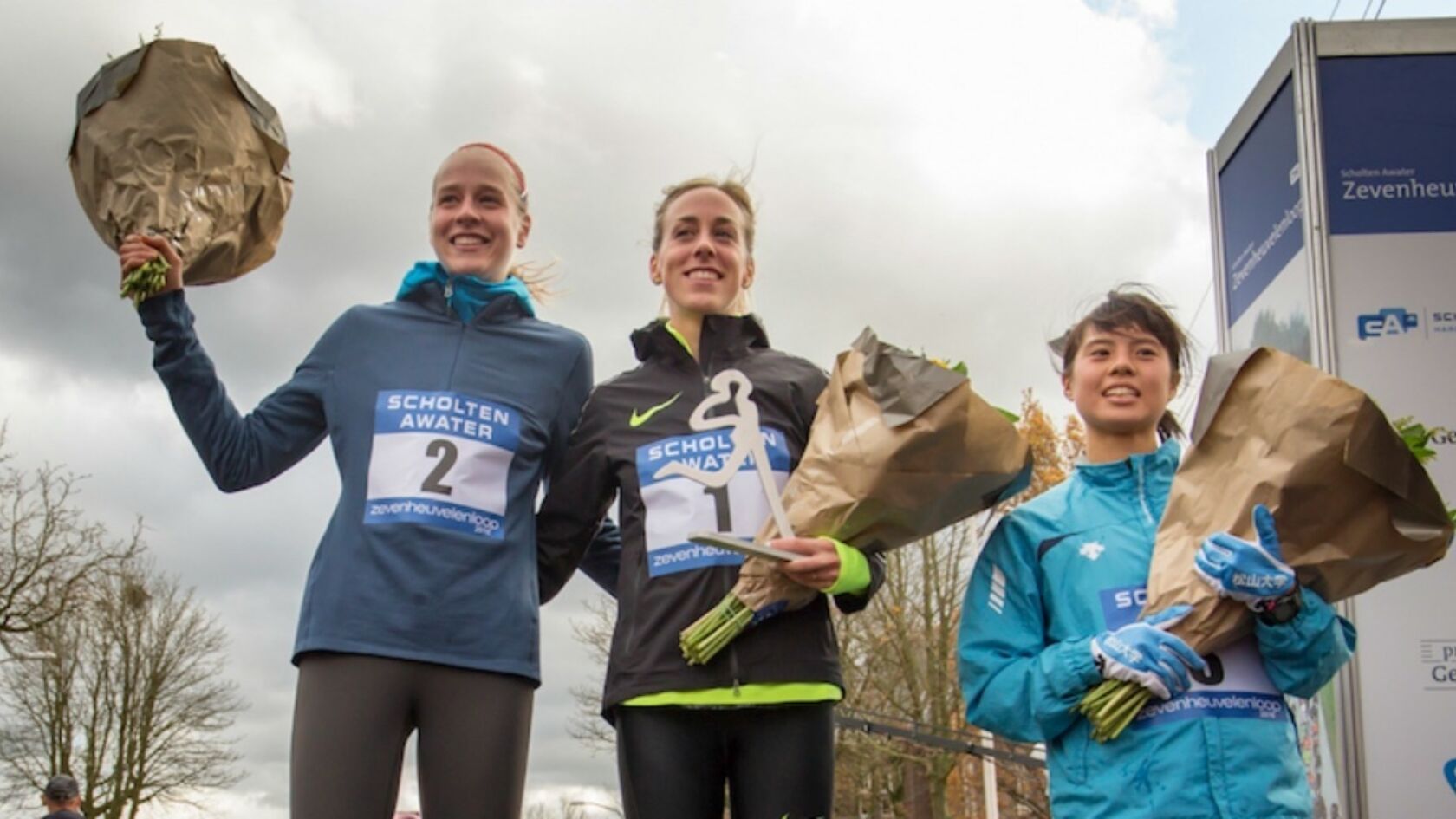 Susan Krumins winnares Zevenheuvelenloop
