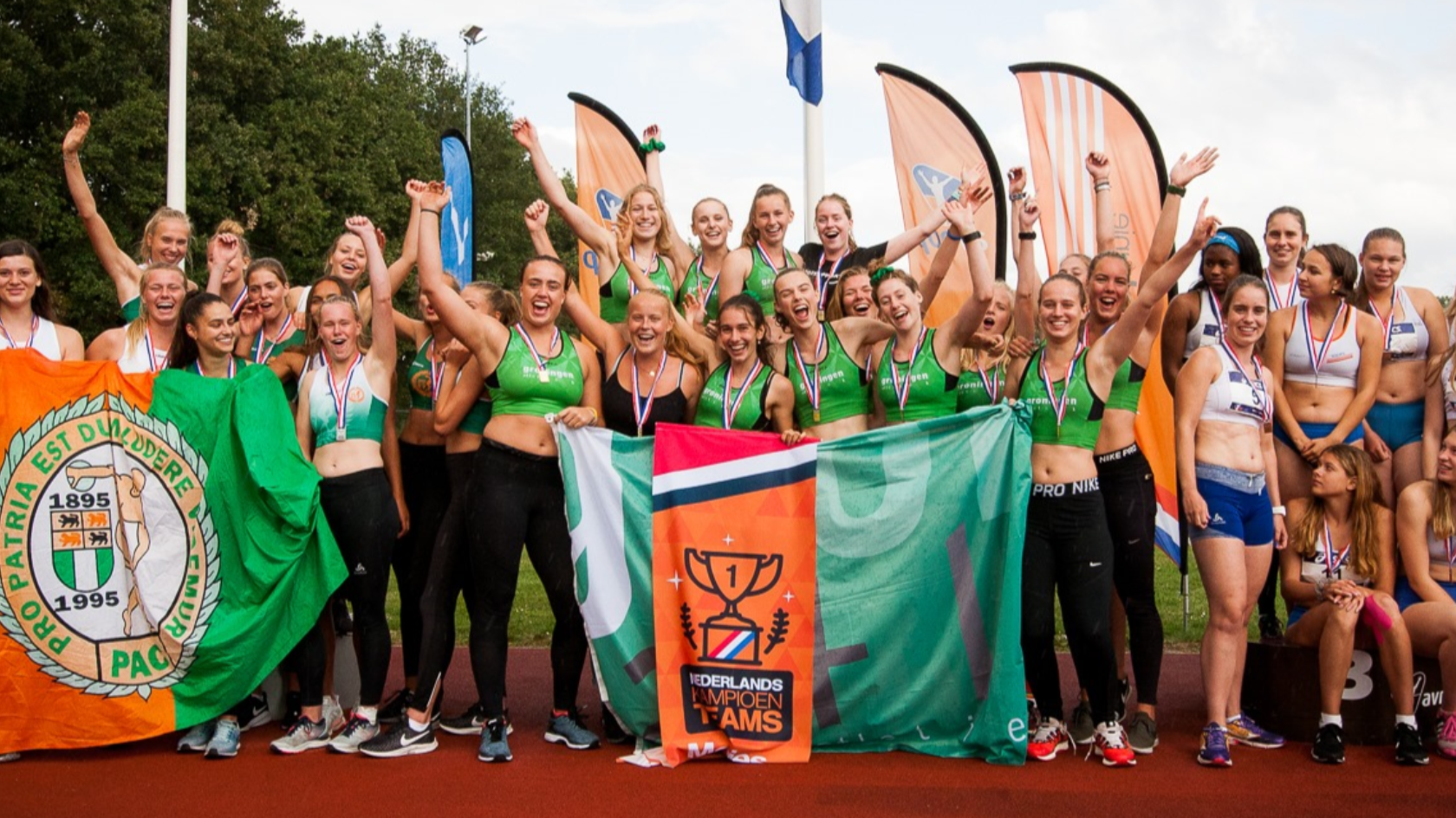 Groningen Atletiek en PAC winnen NK teams