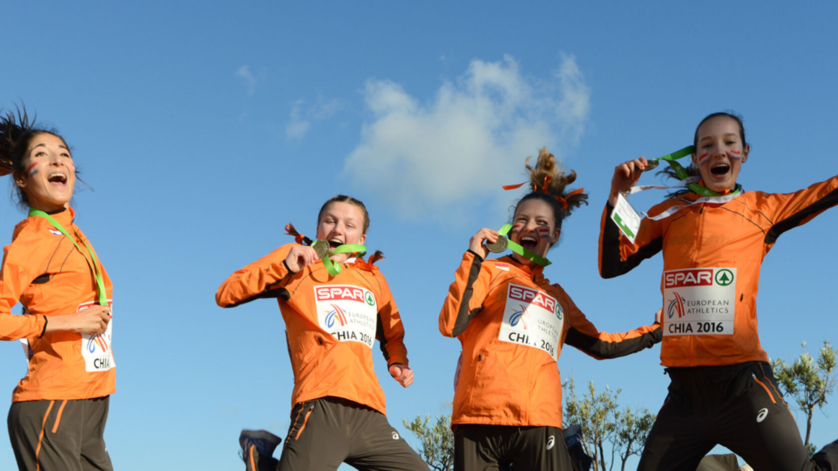 Brons voor sterk meisjesteam