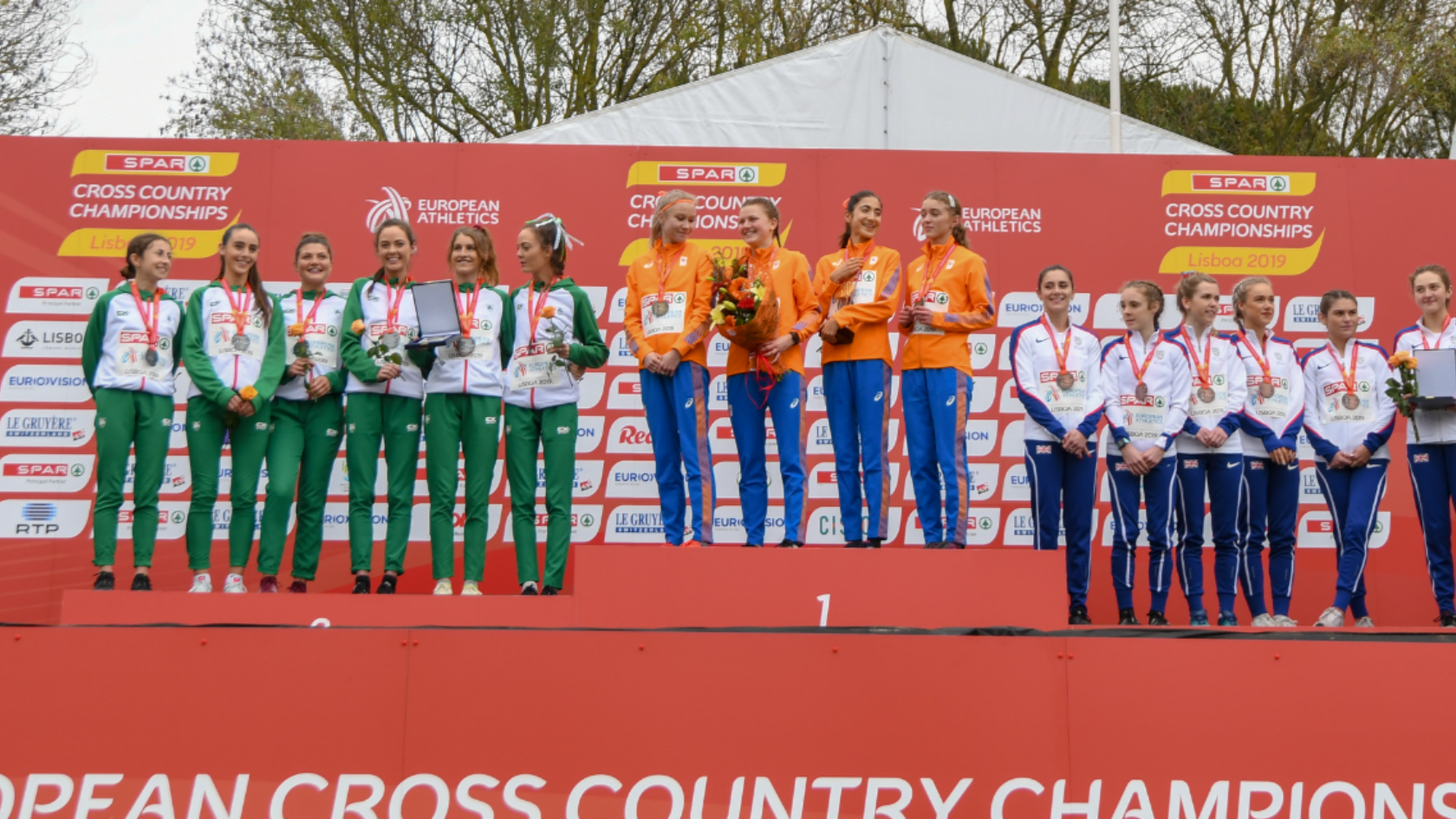 Vrouwen U23 pakken onverwacht goud op EK Cross