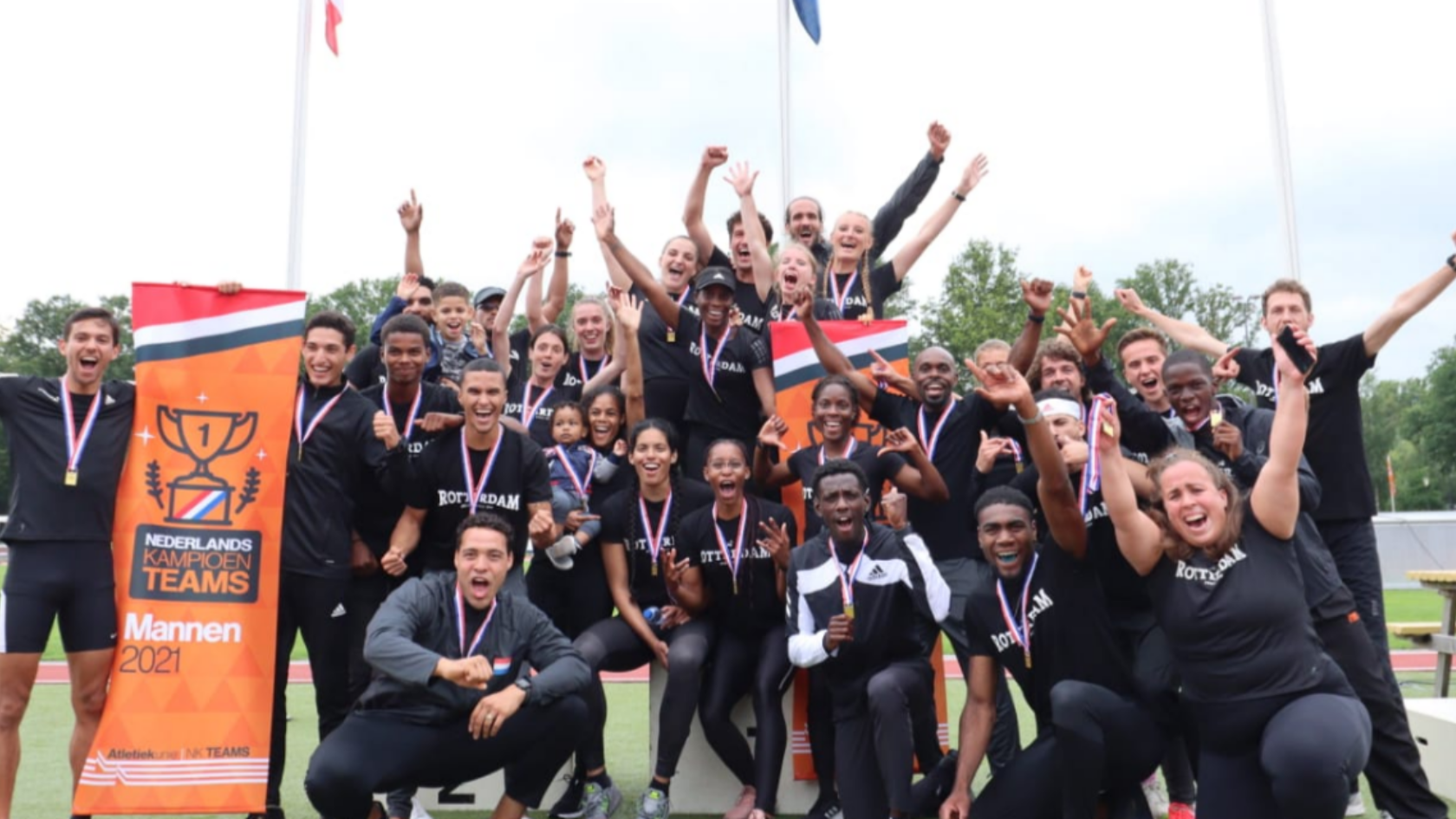 Dubbelslag voor Rotterdam Atletiek op NK teams