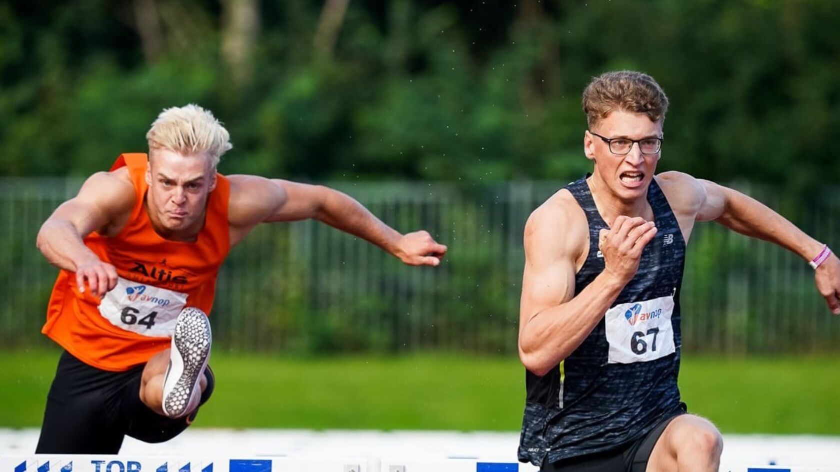 Sven Roosen schittert in Emmeloord