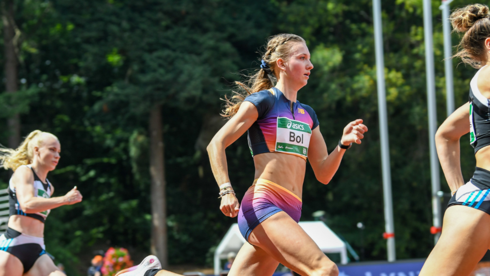 Klaver en Bol lopen limiet op 200 meter op de ASICS NK Atletiek