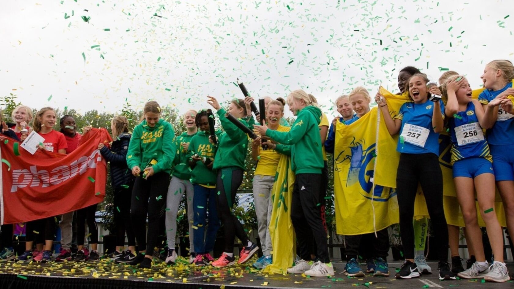 Dubbelslag voor Haag in finale CD-competitie