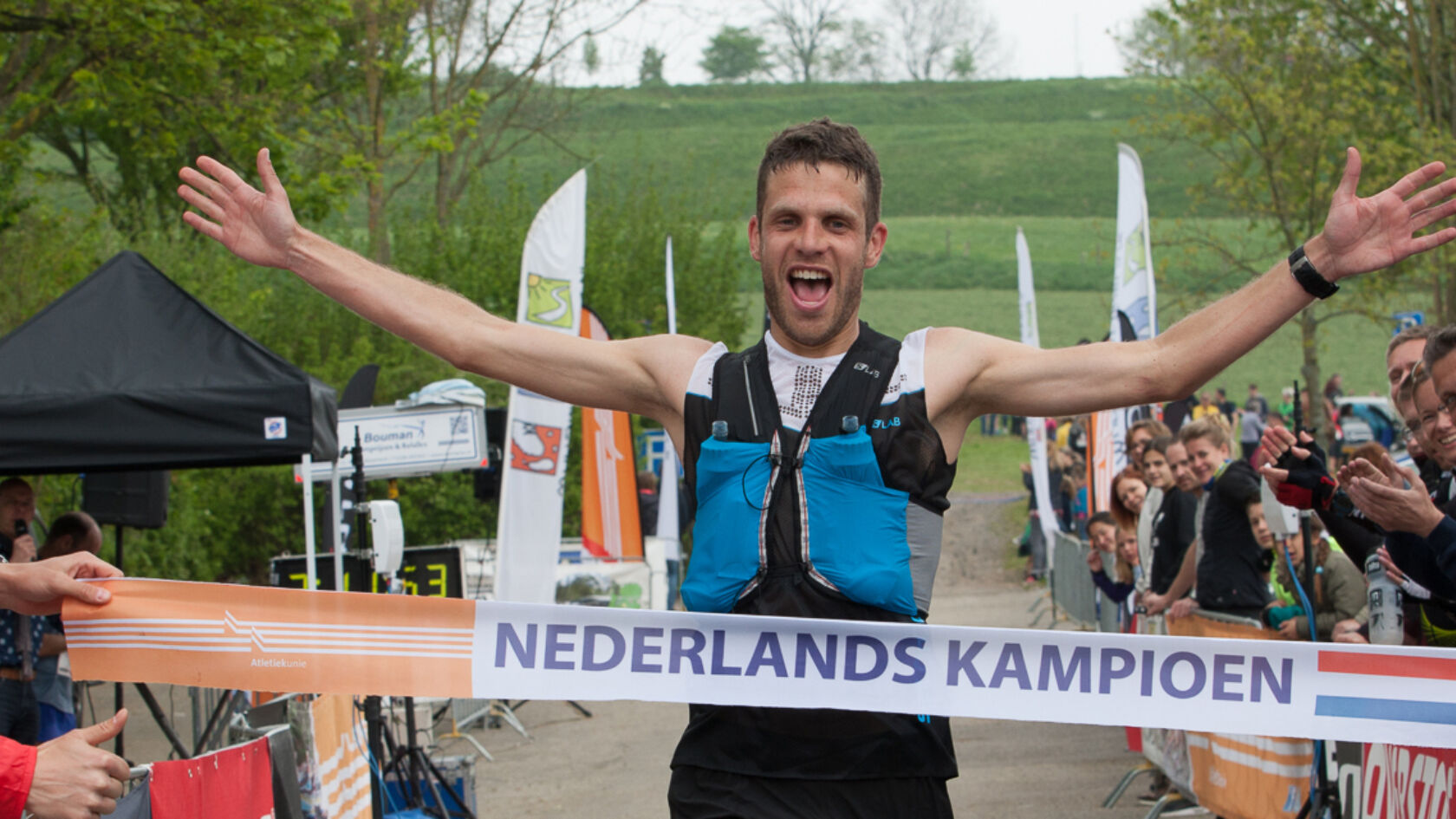 Tim Pleijte en Kim Mulder winnen NK Trail