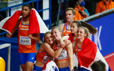 WK indoor dag 3: medailles en spektakel op de estafettes