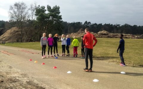 Clinic voor de winnaars van het Nationaal crosscircuit