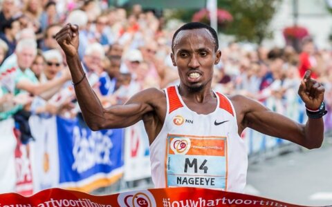 Nageeye loopt beste tijd allertijden op 10 Engelse Mijlen