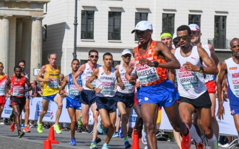Nationaal Record Abdi Nageeye op de halve marathon