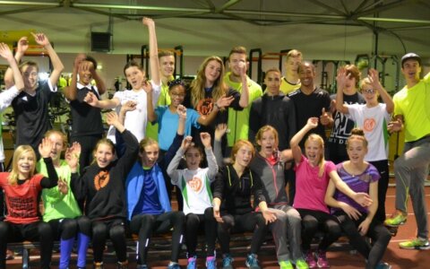 Veel enthousiasme bij clinics AA Drink Talententeam