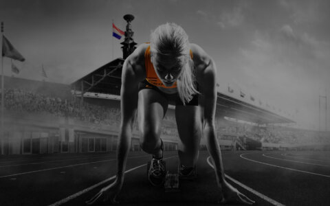 Selectie Nederlands Team EK Atletiek in Amsterdam