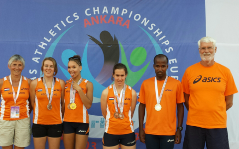INAS EK Atletiek: 7 medailles voor Nederland
