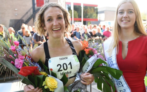 Hinke Schokker loopt Nederlands record 100 km