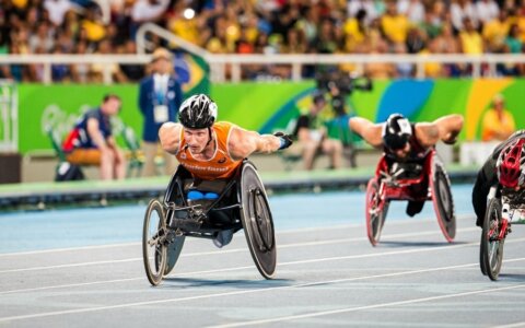 WK para ploeg is klaar voor Londen