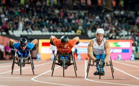 Dag 1 WK Para-atletiek: Eerste plak is binnen voor Van Weeghel