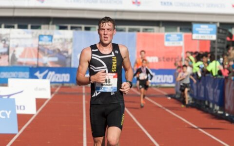 Mark Muller alsnog derde op NK Marathon 2017
