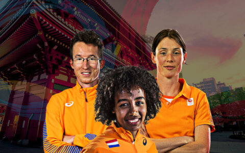 Olympische Spelen in Tokio, even voorstellen: de mila-lopers