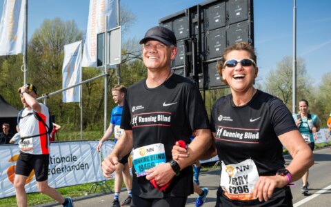 NN Zevenheuvelenloop decor voor eerste Nederlandse Kampioenschappen Running Blind