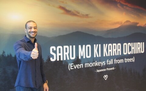 Patrick van Luijk: Ook apen vallen soms uit bomen