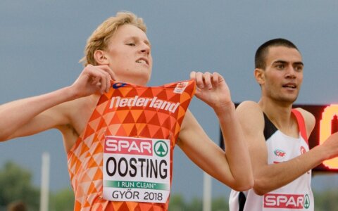 EKu18: Ryan Oosting wint brons op de 3000 meter