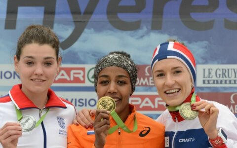 Sifan Hassan pakt Europese crosstitel