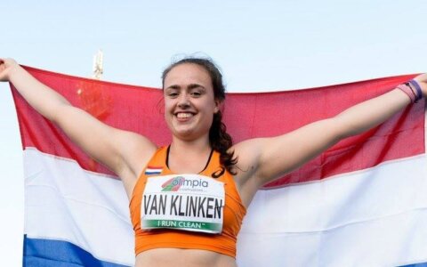 Dag 3 EK<20: Van Klinken pakt zilver!