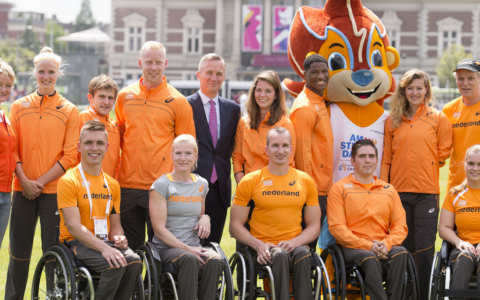 DPT-atleten in actie tijdens EK Atletiek