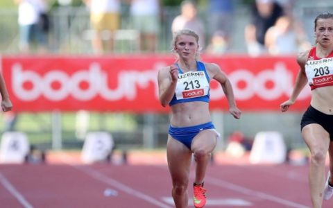Elaine den Exter: Europees kampioen 100m EK doven en slechthorenden