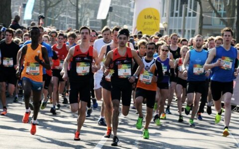 NK halve marathon bij Stevensloop 2017