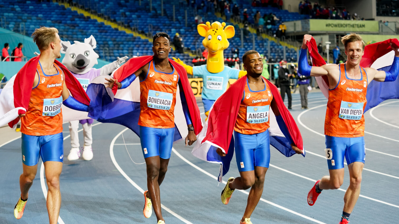 Estafetteploegen WK Atletiek in Oregon bekend