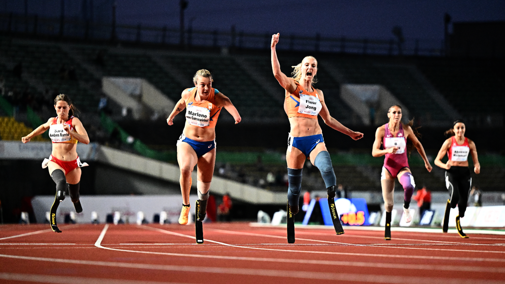WK para atletiek: tweede titelprolongatie voor Fleur Jong
