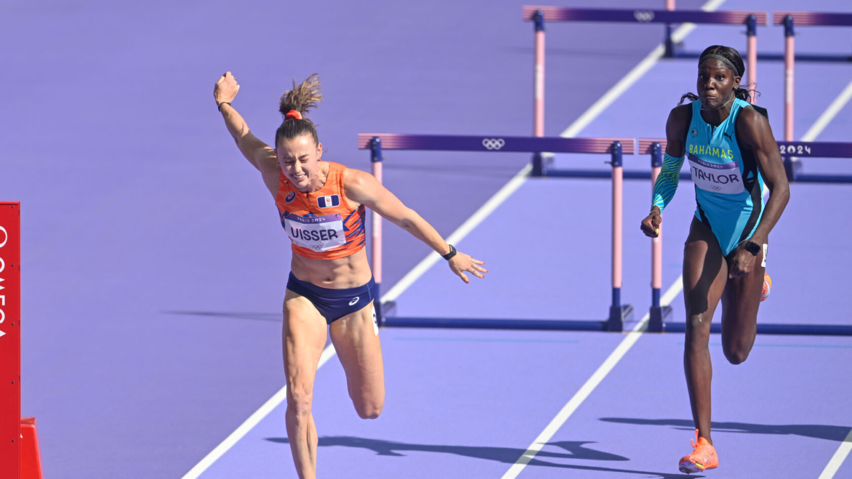 Olympische Spelen dag 6: ijzersterke serie van Visser op 100 meter horden