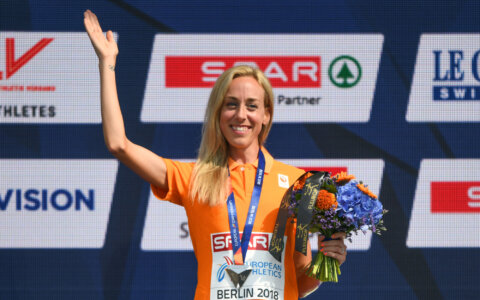 Susan Krumins talentcoach bij de Atletiekunie