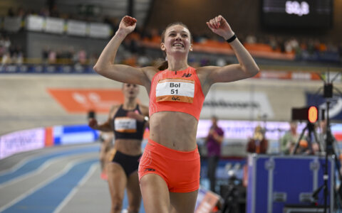 Fenomenale Femke Bol opnieuw naar een wereldrecord