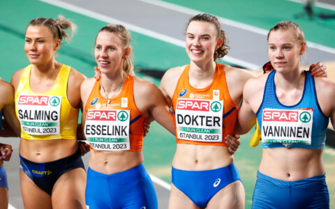 EK indoor dag 2: Sofie Dokter vierde van Europa