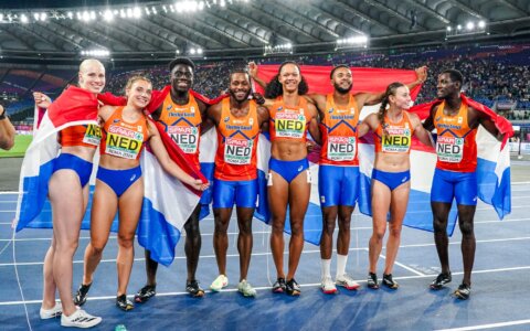 EK atletiek dag 6: drie estafettemedailles voor TeamNL
